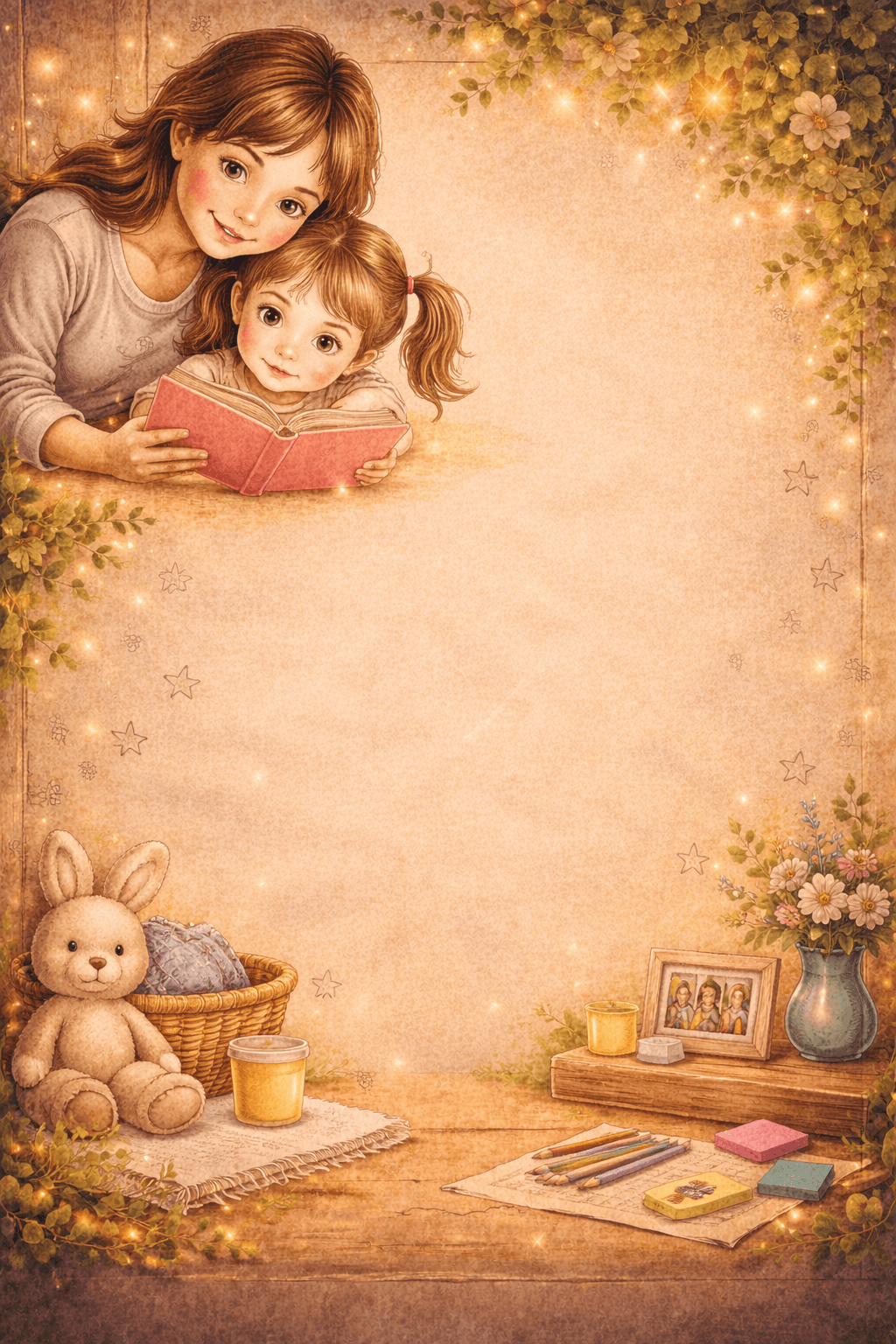 Teacher Reflection background